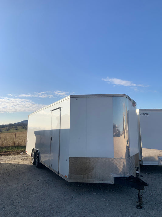 Used 2018 Pace American 8.5 x 22 84" Height Enclosed Cargo #3502