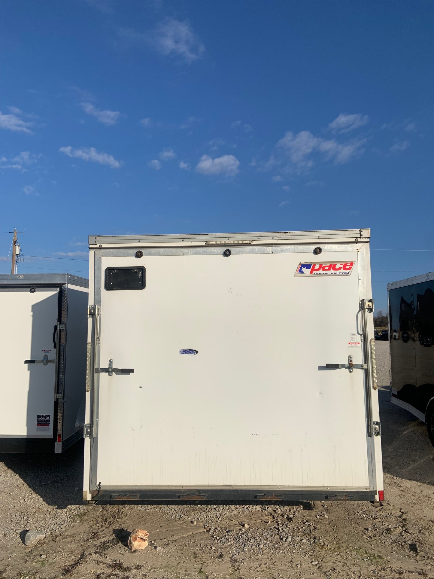 Used 2018 Pace American 8.5 x 22 84" Height Enclosed Cargo #3502