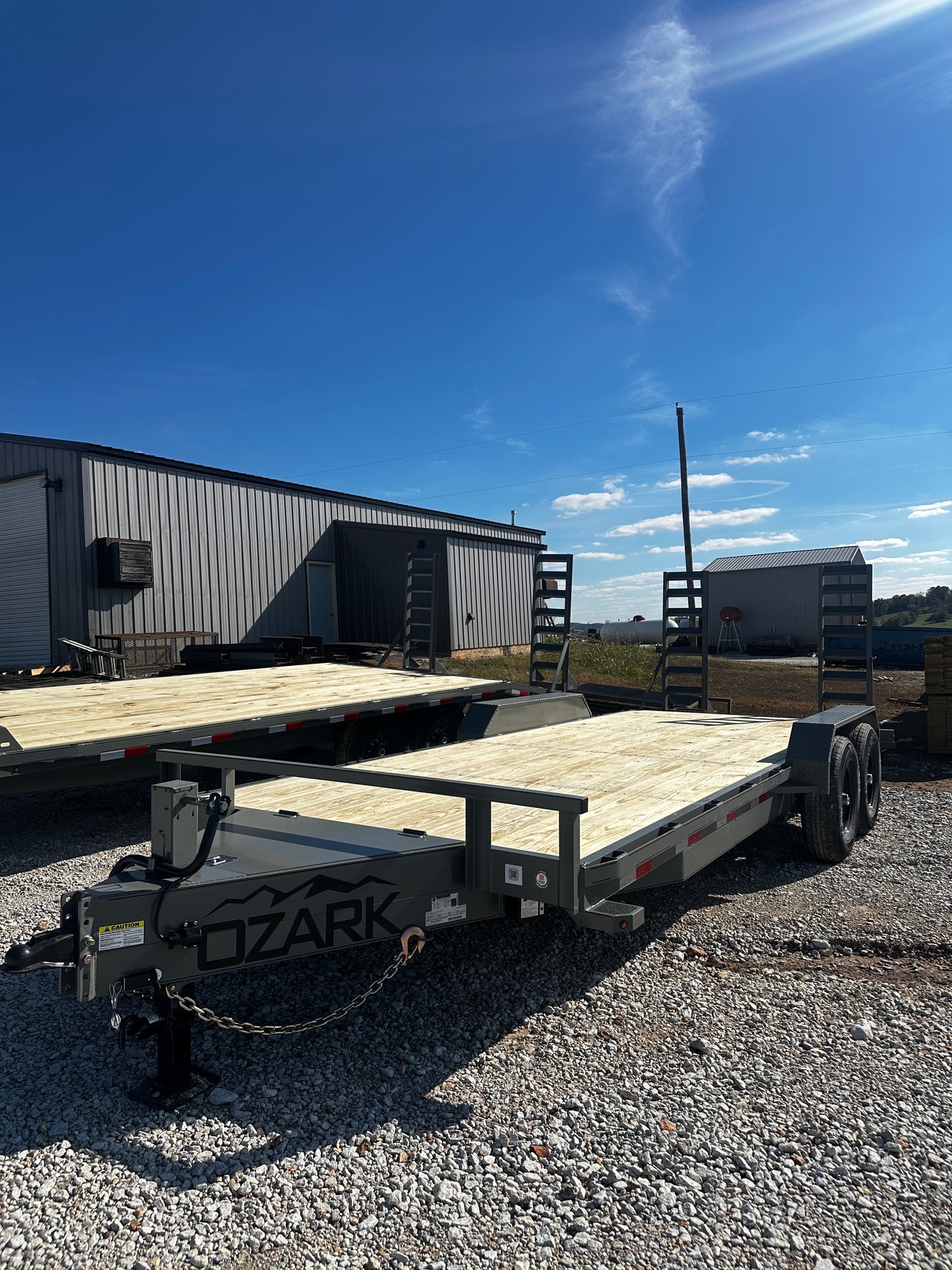 2026 Ozark 82x20 14k Equipment Trailer #0387