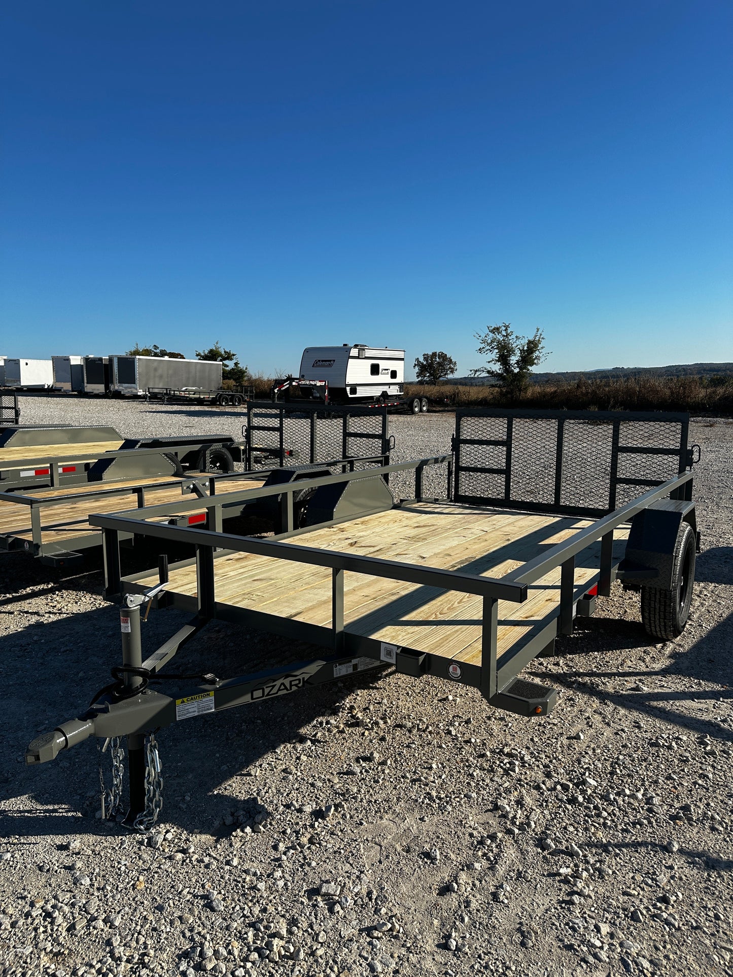 2026 Ozark 76x12 3k Utility Trailer #0405