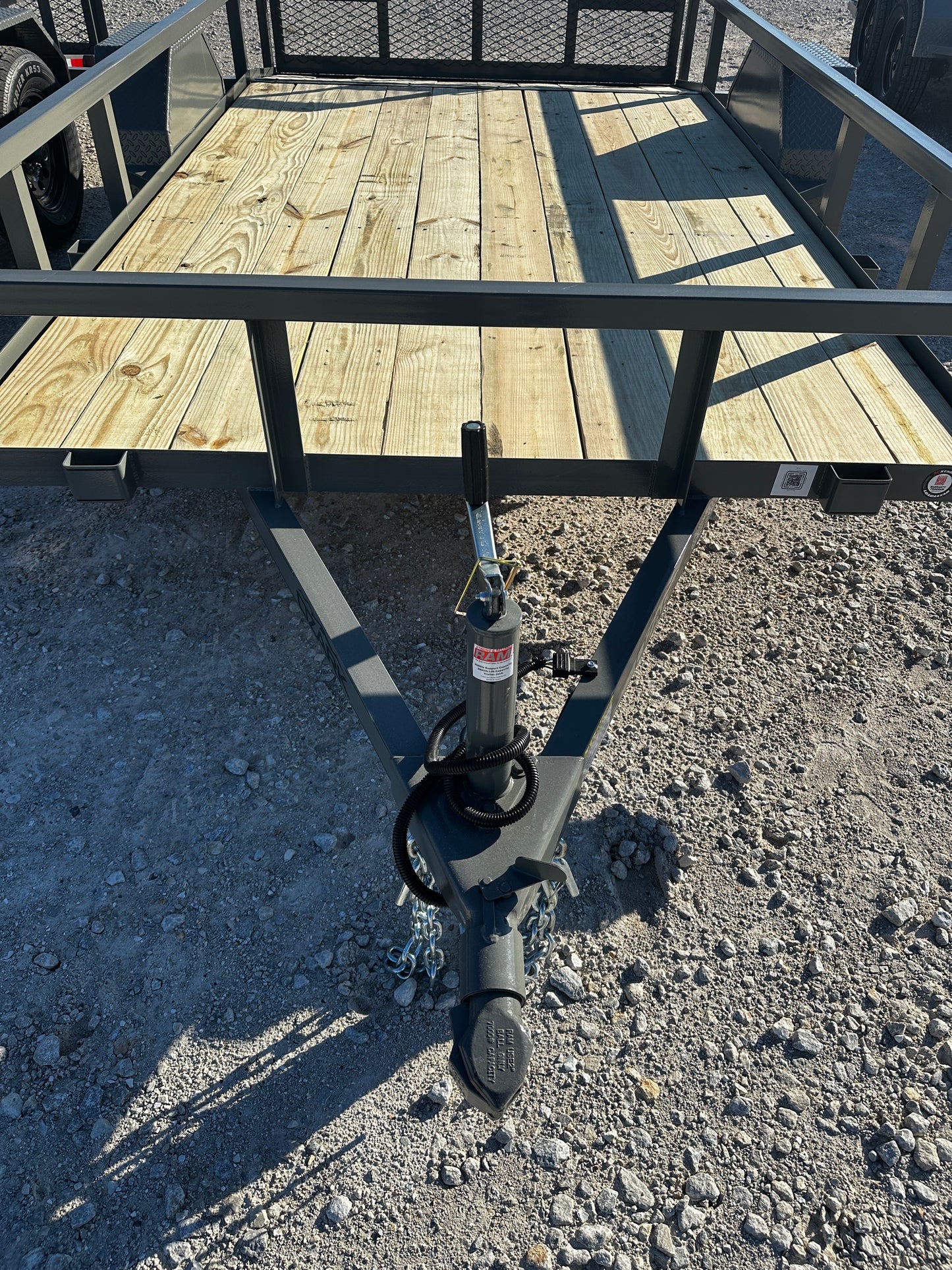 2026 Ozark 76x12 3k Utility Trailer #0405