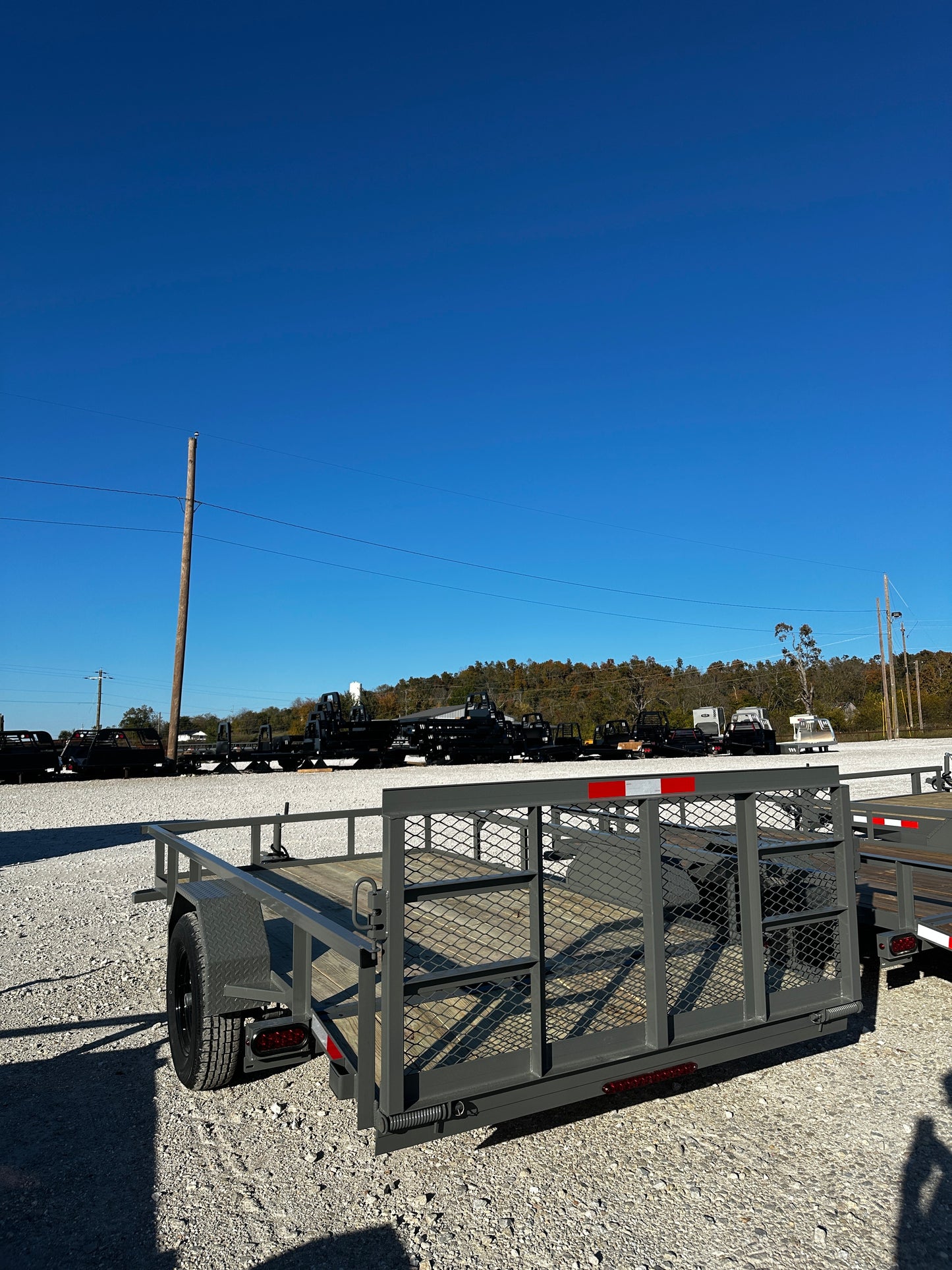 2026 Ozark 76x12 3k Utility Trailer #0405