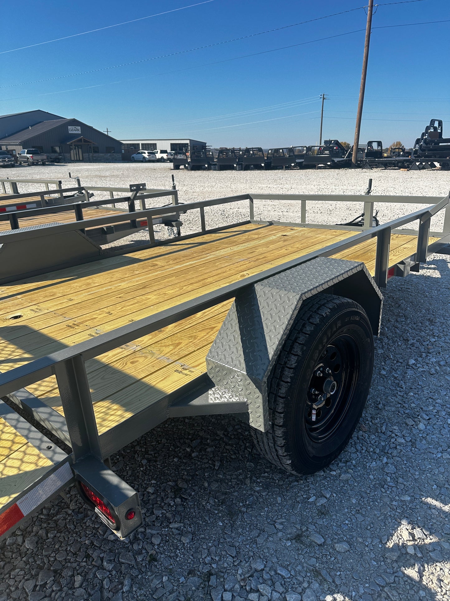2026 76x12 3k Utility trailer #0393