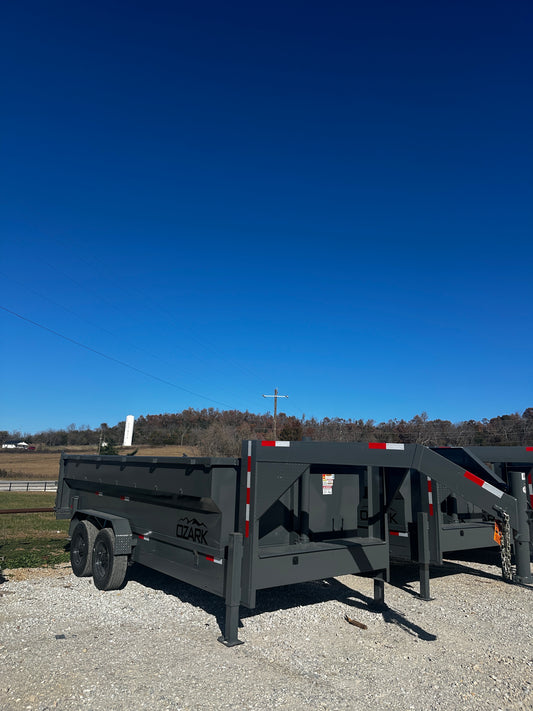 2026 Ozark 7x16x3 20K GN Dump #6602
