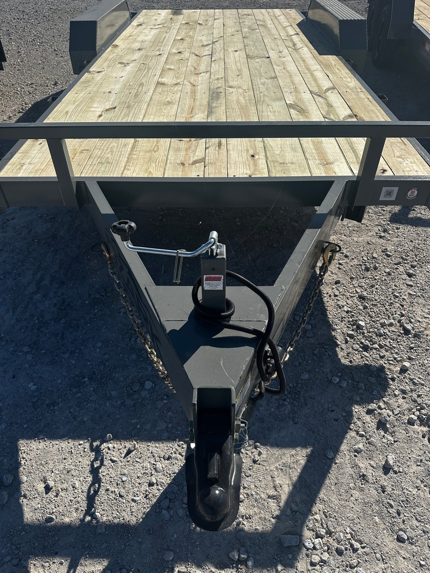 2026 Ozark 82x18 10k Equipment/Car Trailer #0402