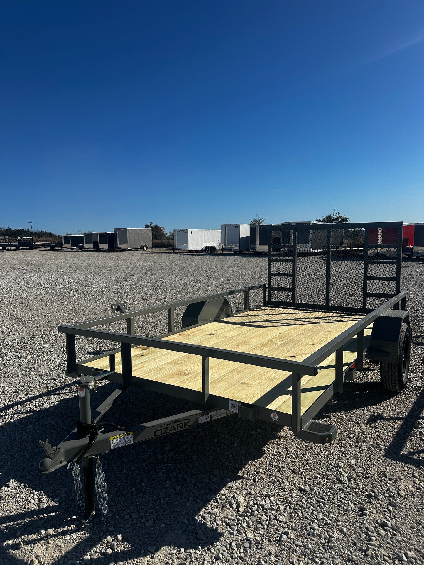 2025 Ozark 76x12 3k Utility trailer #0406