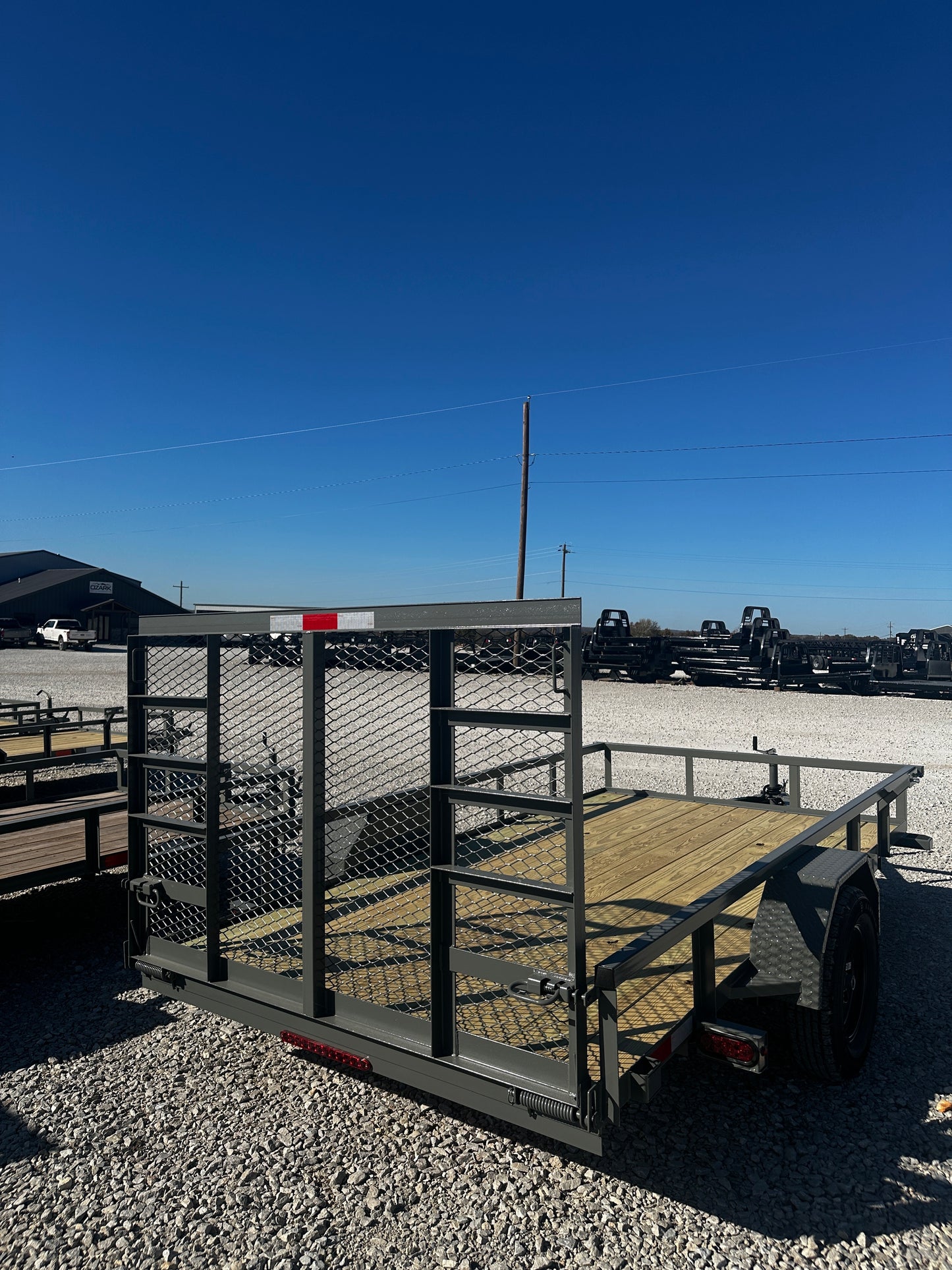 2025 Ozark 76x12 3k Utility trailer #0406