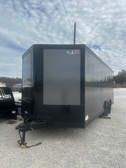 2026 Ozark 8.5x20 TA 3 ADV Charcoal Cargo (Blackout Package) #3334