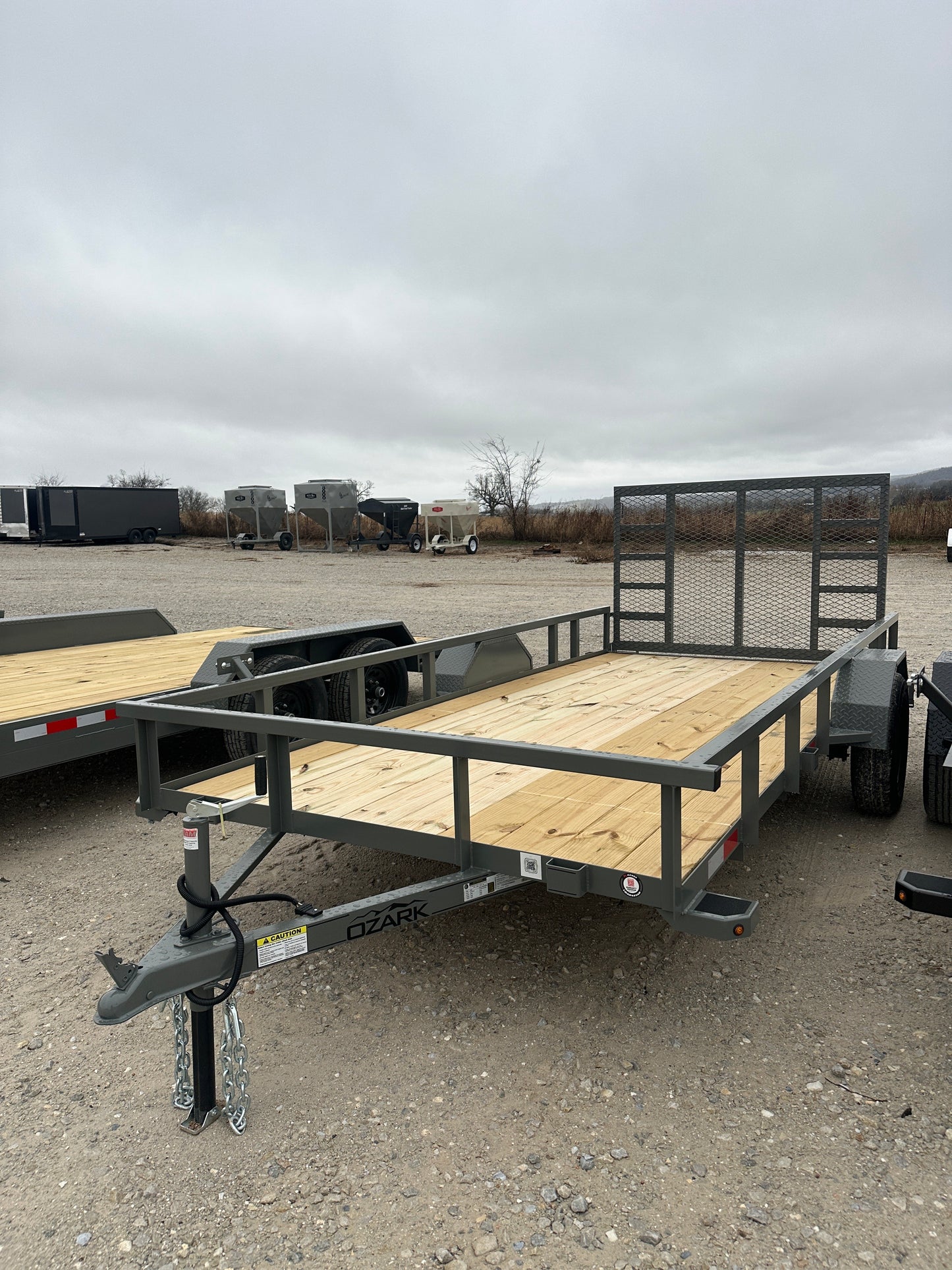 2026 Ozark 76x14 3k Utility Trailer #0444