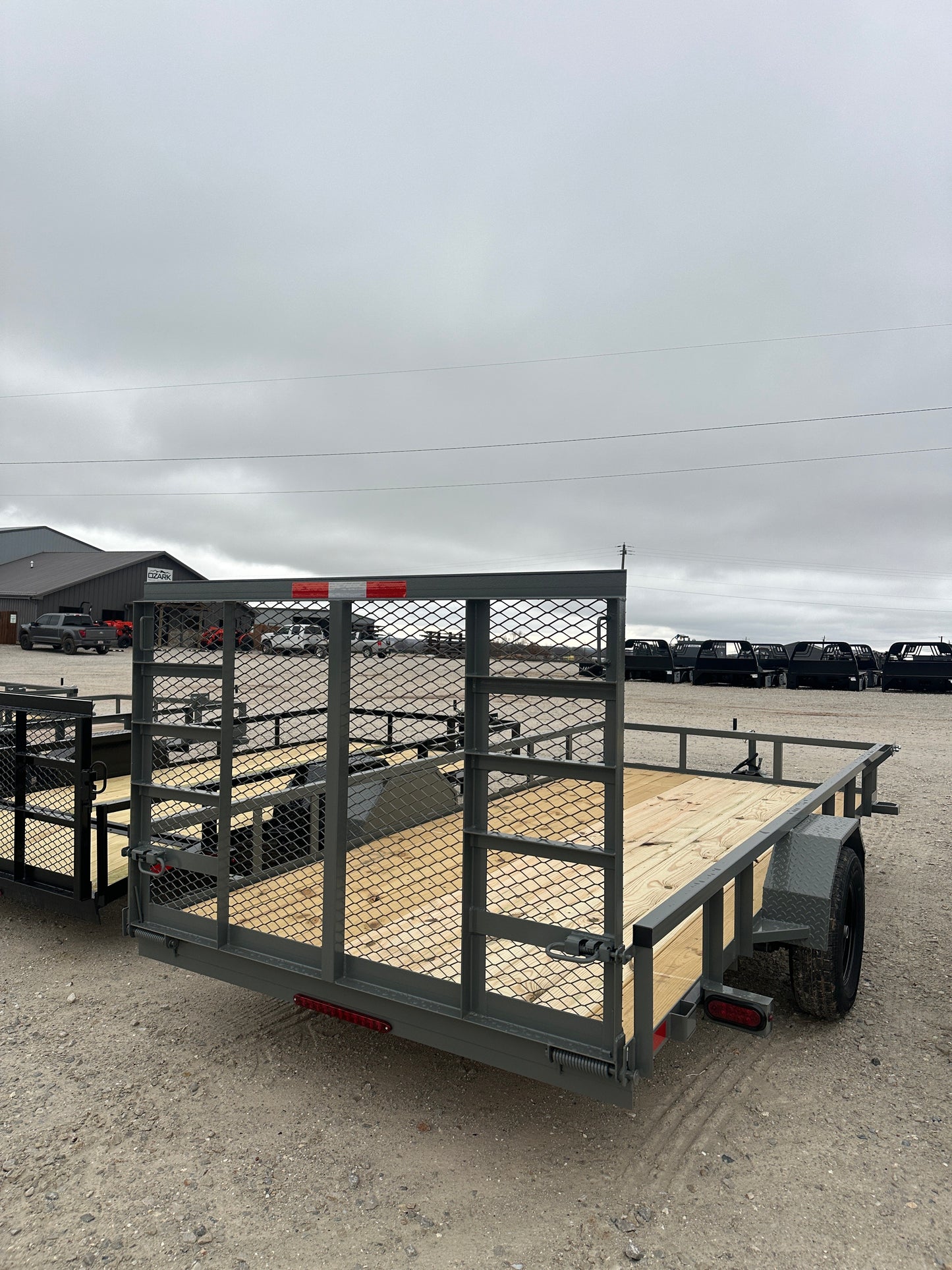 2026 Ozark 76x14 3k Utility Trailer #0444