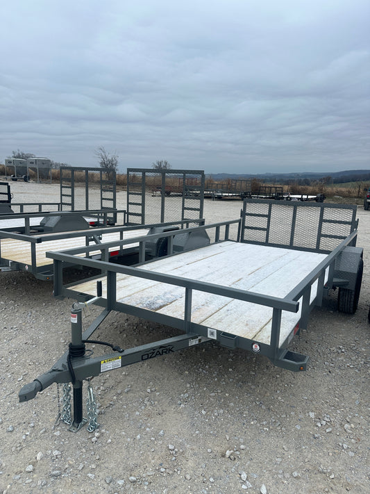 2026 Ozark 76x14 3k Utility Trailer #0437