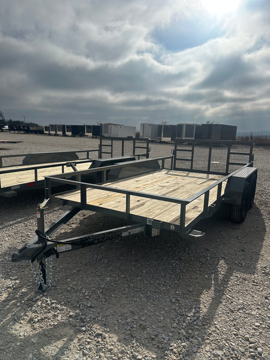 2026 Ozark 76x14 7k Utility Trailer #0438