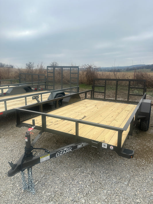 2026 Ozark 76x12 3k Utility trailer (Bronze) #0425
