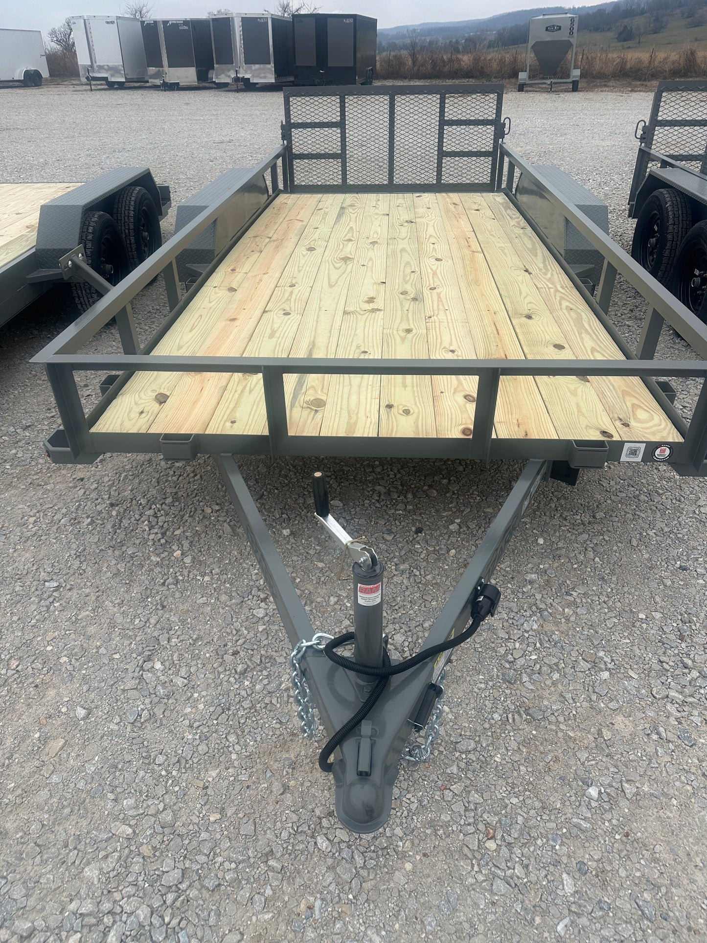 2026 Ozark 76x16 7k Utility Trailer #0440