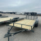 2026 Ozark 76x16 7k Utility Trailer #0440