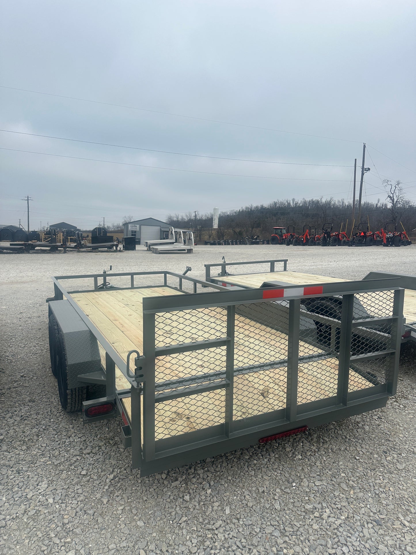 2026 Ozark 76x16 7k Utility Trailer #0440