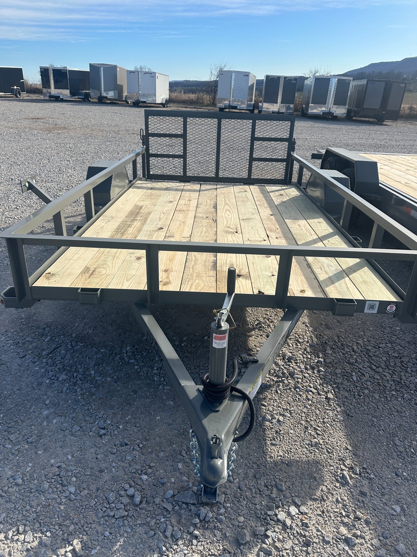 2026 Ozark 76x12 3k Utility Trailer #0460