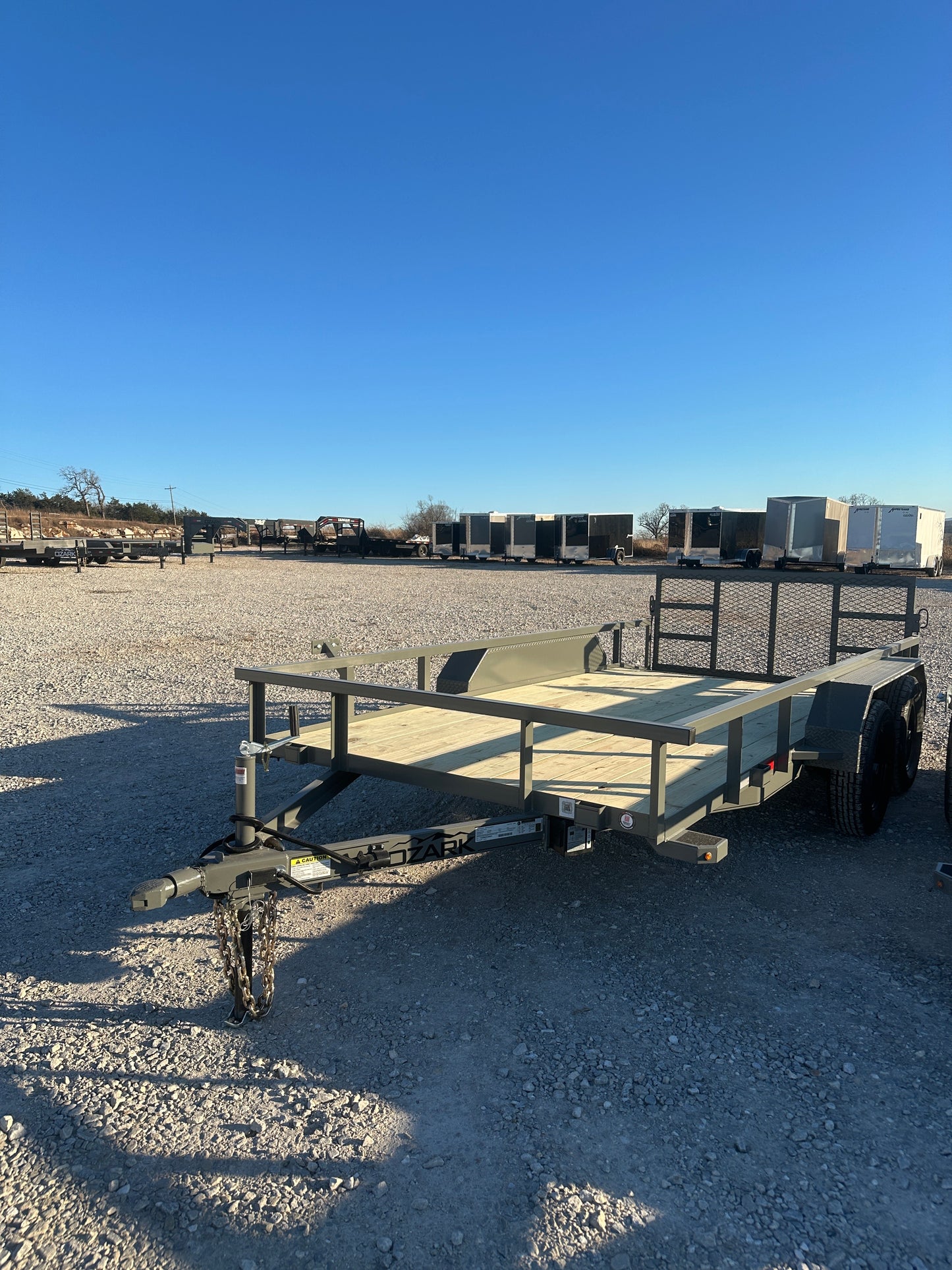 2026 Ozark 76x14 7k Utility Trailer #0441