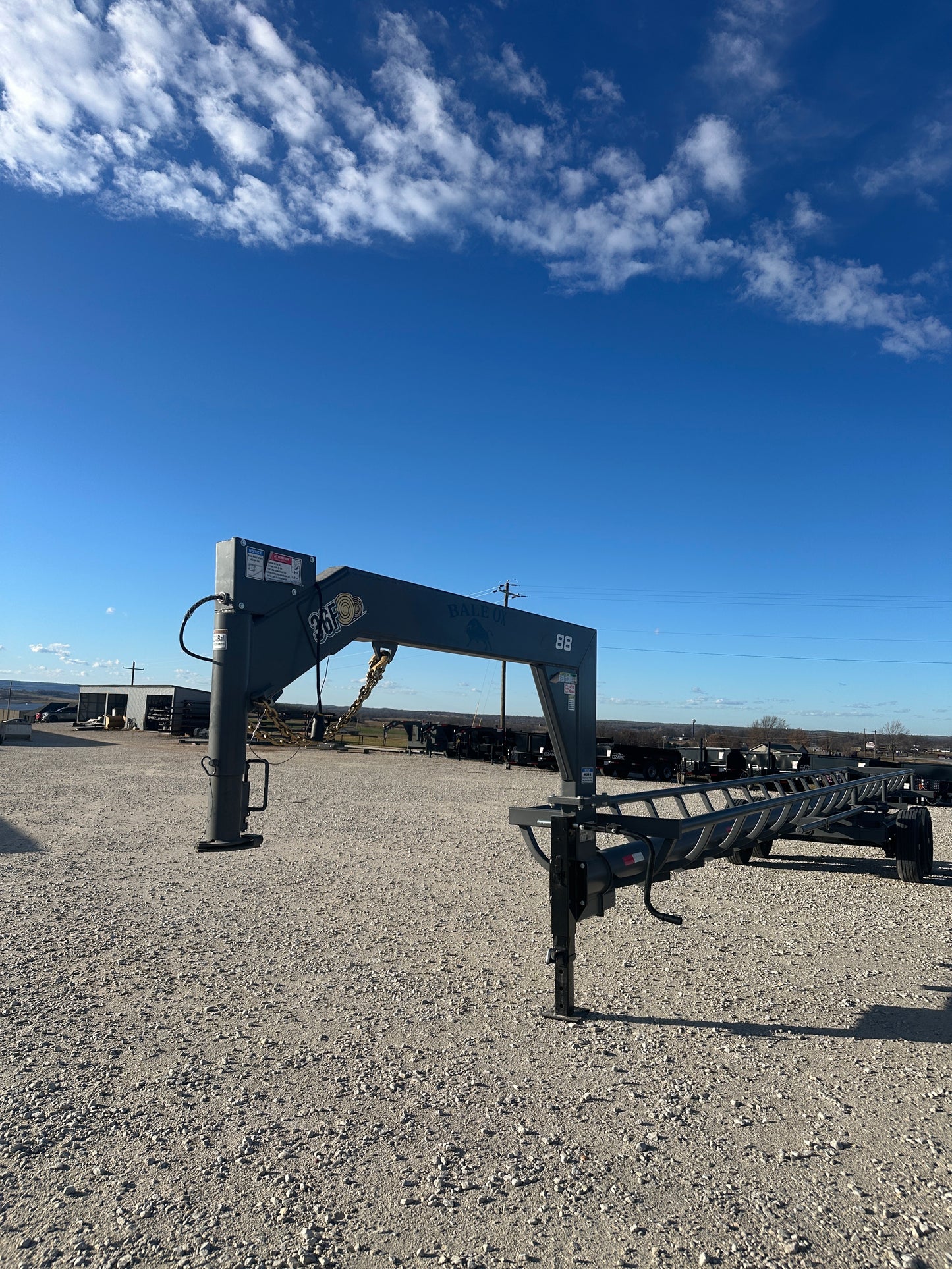 2026 Ozark (Bale Ox) 36' GN 14k (Gray) #6088,89,90,91