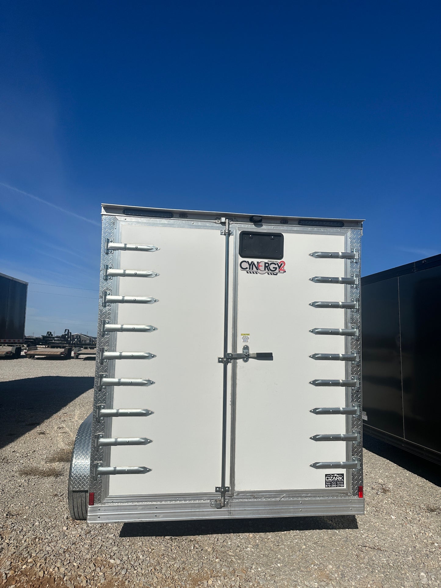 2025 Cynergy 2 7x12 Adv 14k Freezer Trailer #1577
