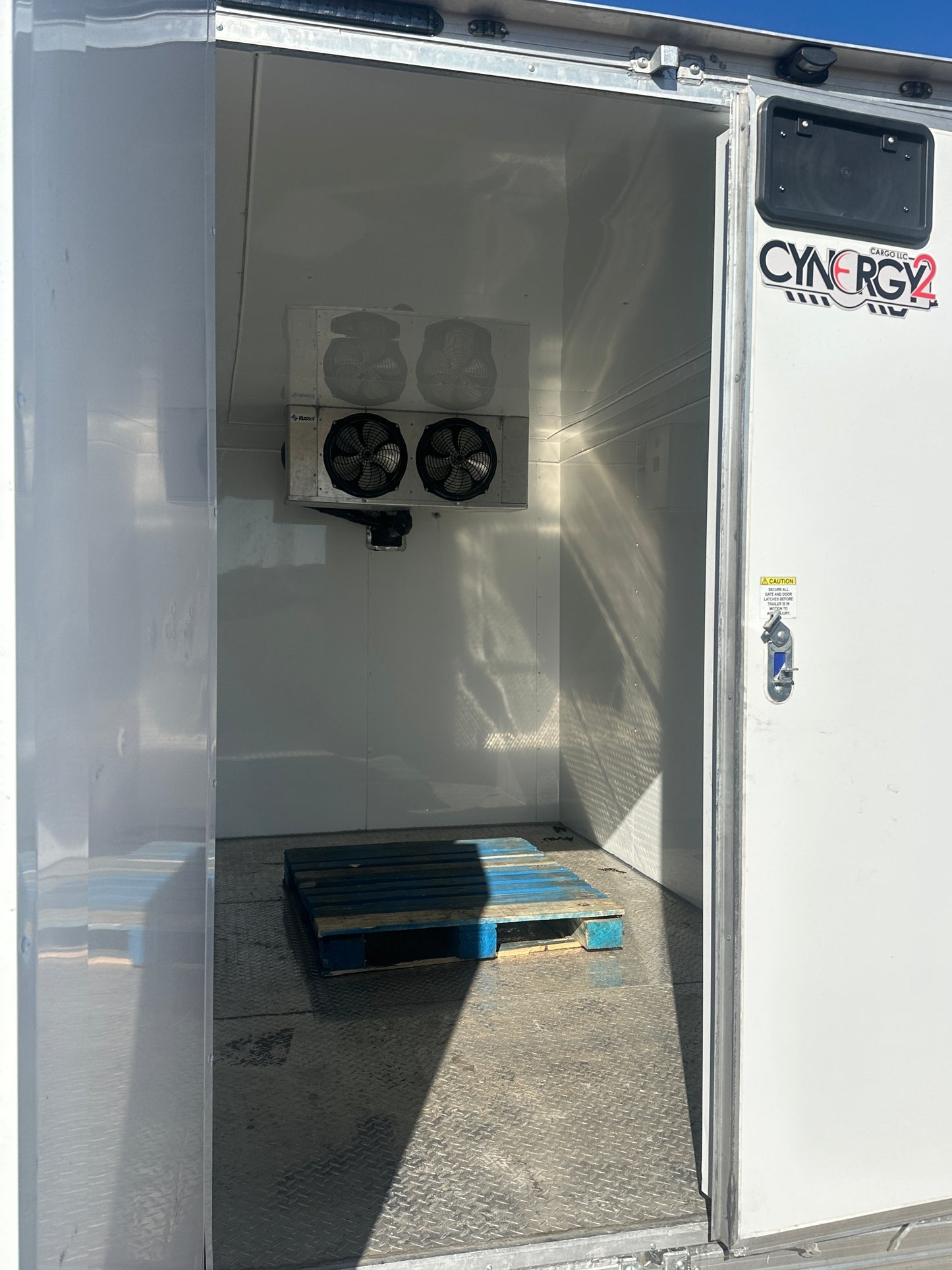 2025 Cynergy 2 7x12 Adv 14k Freezer Trailer #1577