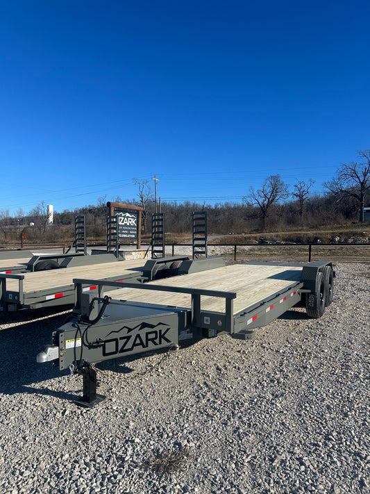 2026 Ozark 82x20 16k Equipment trailer #0434
