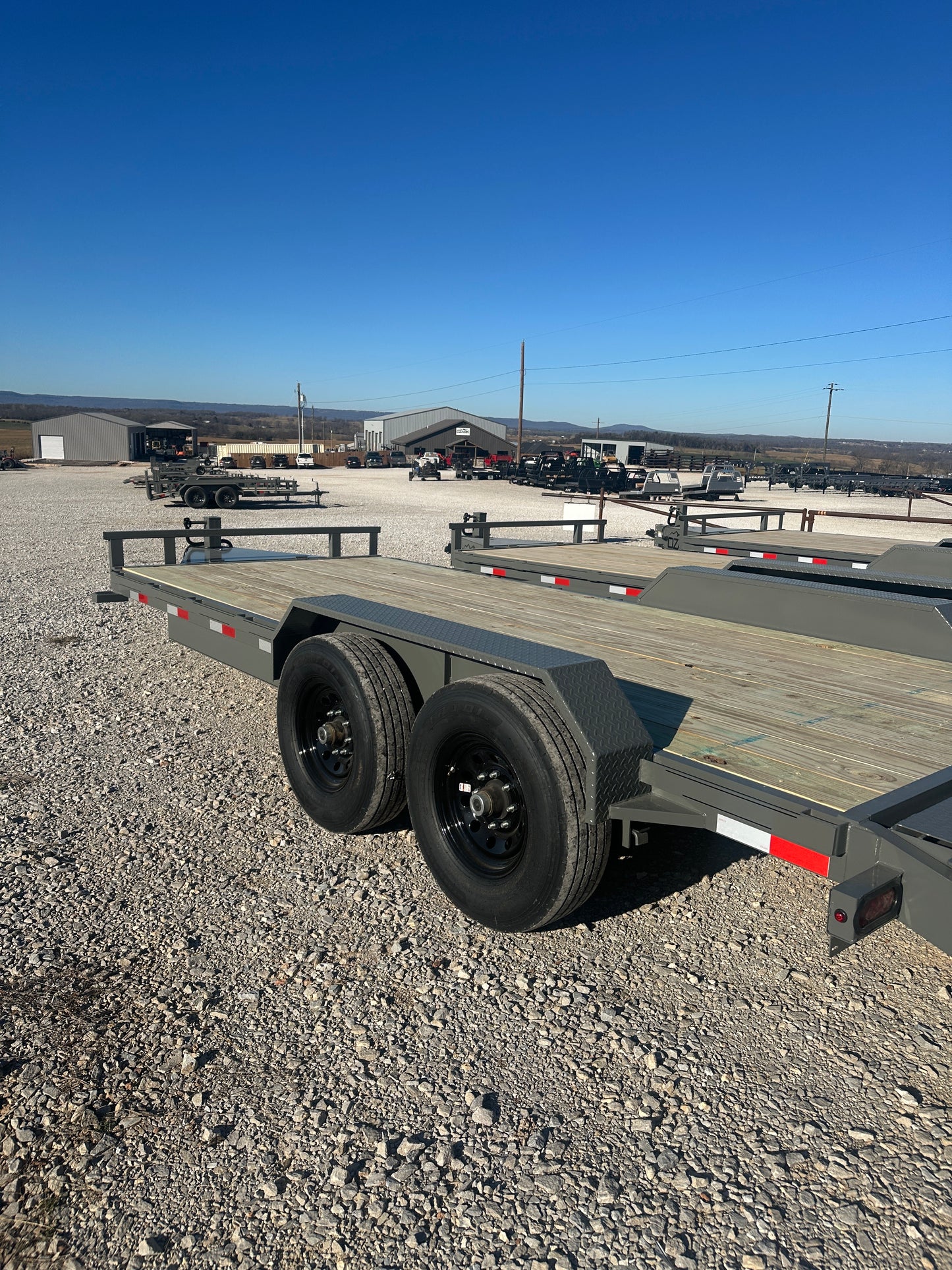 2026 Ozark 82x20 16k Equipment trailer #0434