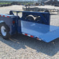 D-rings, Swing Arm Axles, x3 Marker Lights, LED lights, Powder Coat Royal Blue Steel Deck