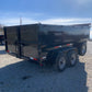 2025 Ozark 82x14 16k Trunnion Dump Trailer #0162