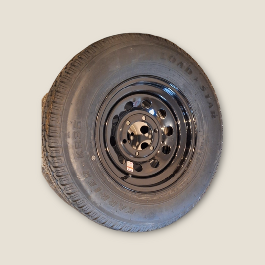 225/75/15 Radial 8 Ply Tire/Wheel Combo