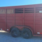 Used 2010 Calico 6x16 7K Gooseneck Stock #0282