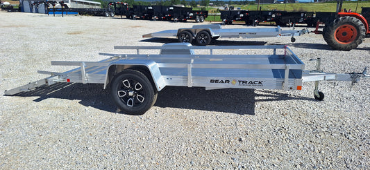 2024 Bear Track 76x12 Aluminum Utility #0455