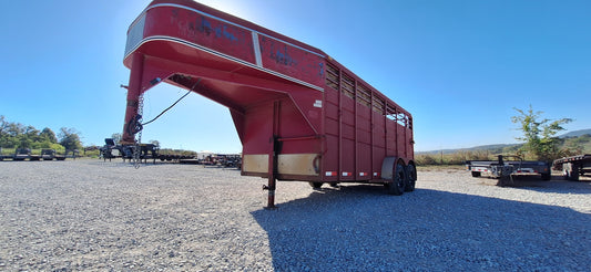 Used 2010 Calico 6x16 7K Gooseneck Stock #0282