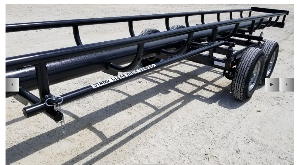 On Order Bale Ox 25' 10K Bumper Pull Hay Hauler Ozark Trailer Sales & MFG