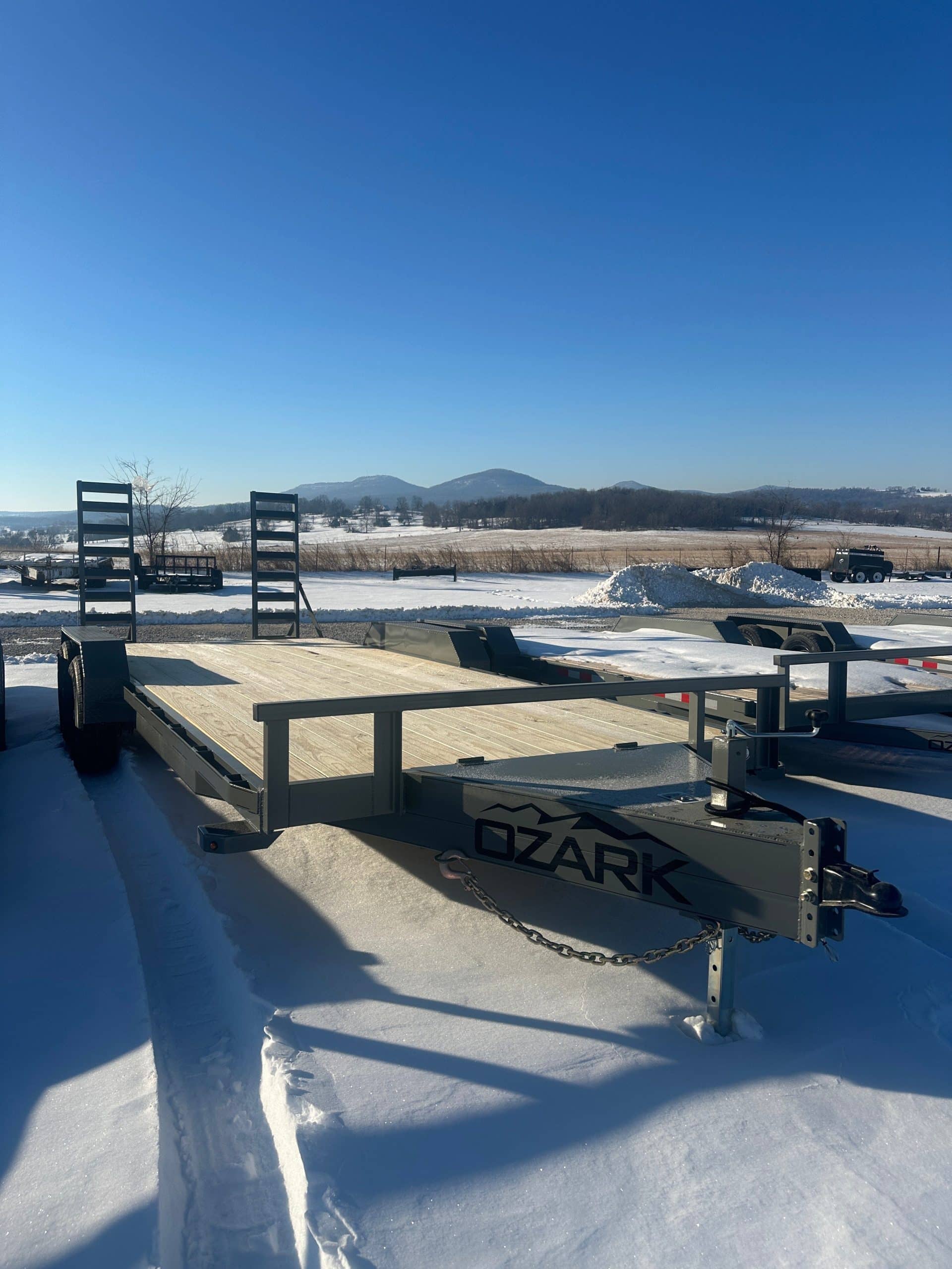 2026 Ozark 82×20 10k Equipment/Car trailer #0560