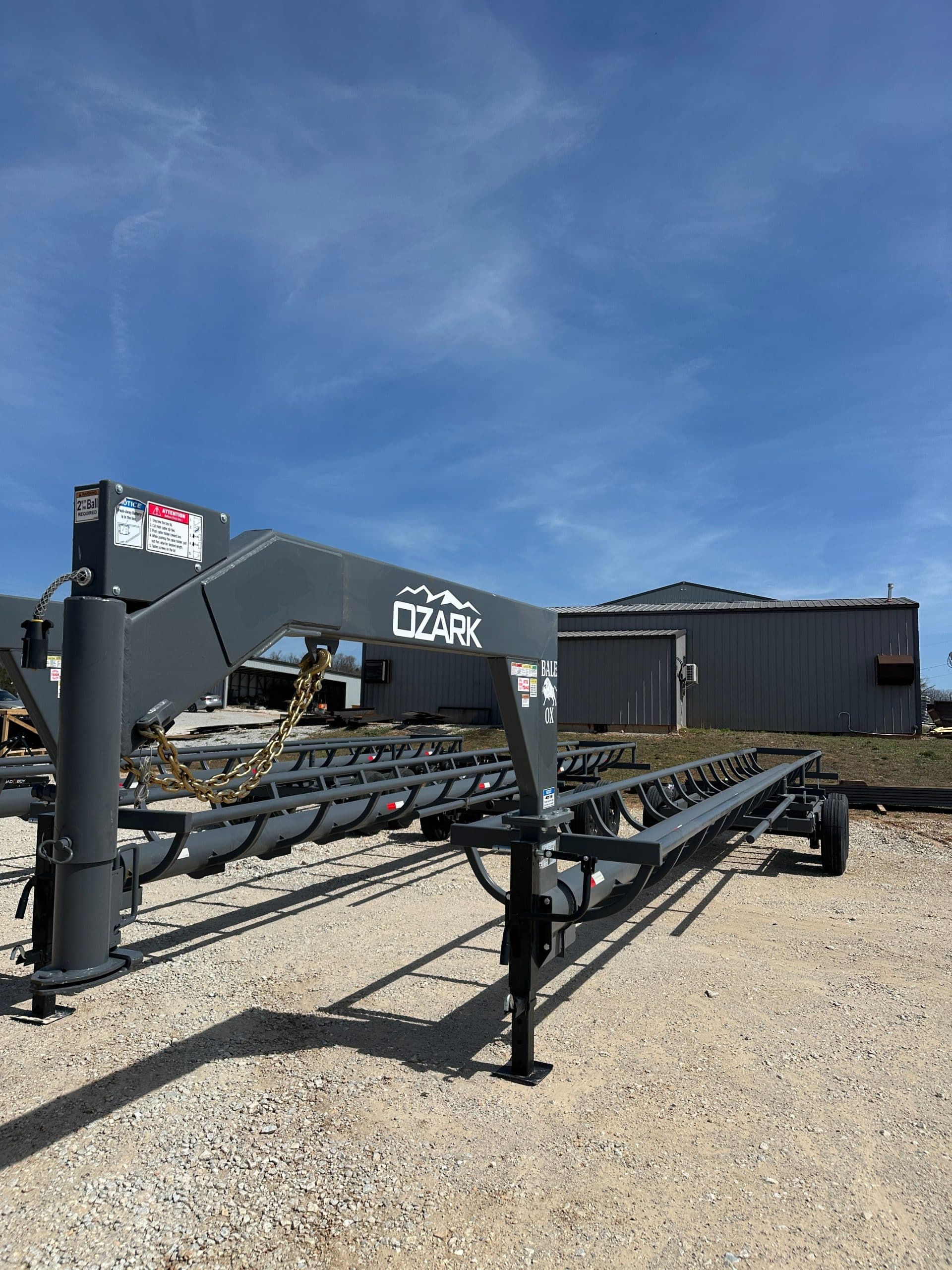 2026 Ozark Single Row Bale Trailer M948 #7139,7138,7137