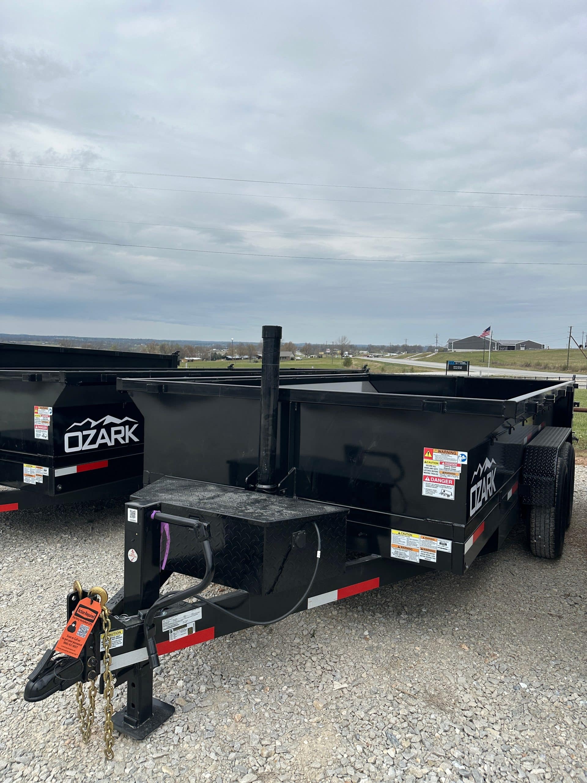 2026 Ozark 7x14x2 16k BP Dump #6747,6748