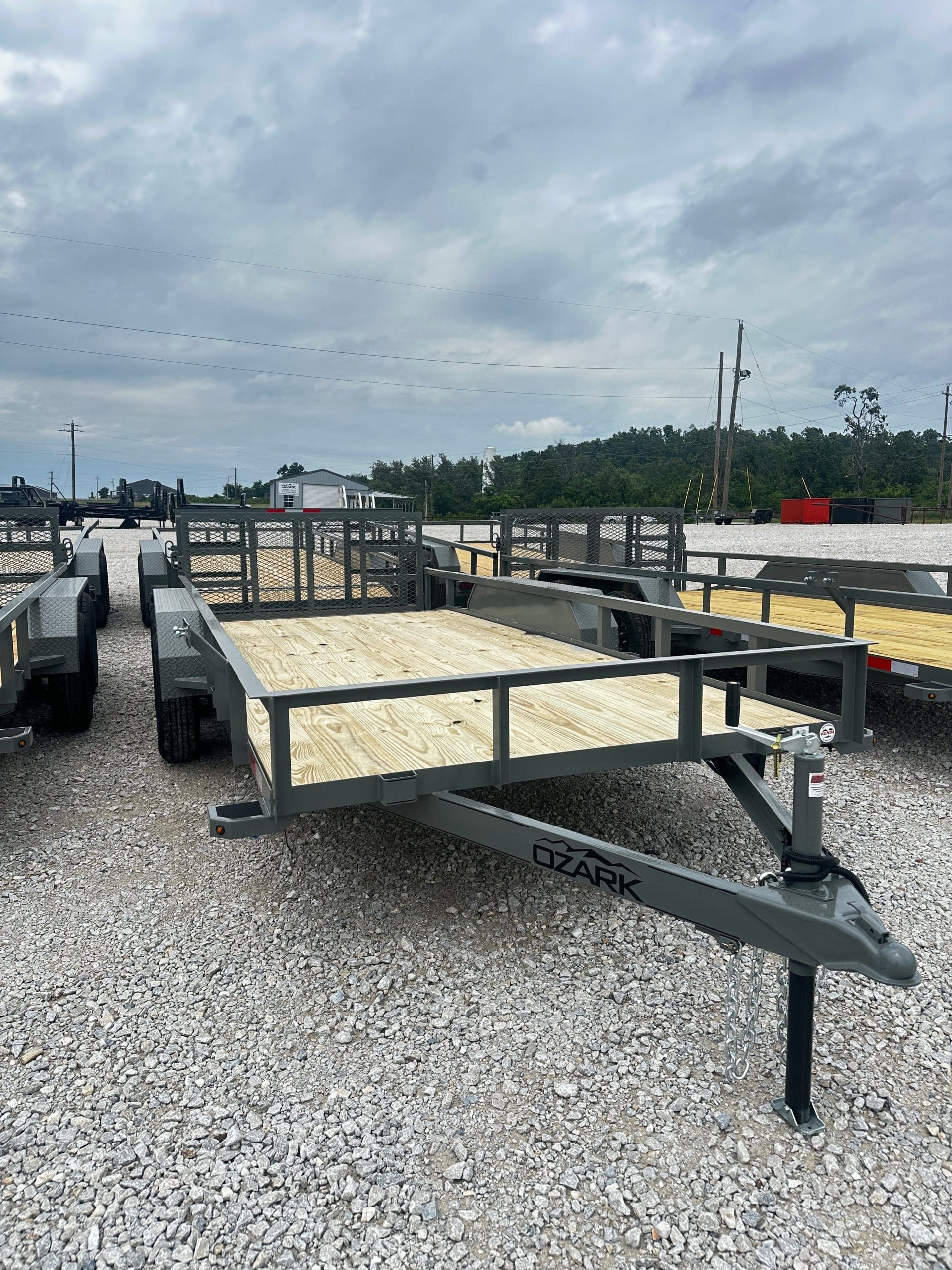 2025 Ozark 76×16 7k Utility Trailer #0884