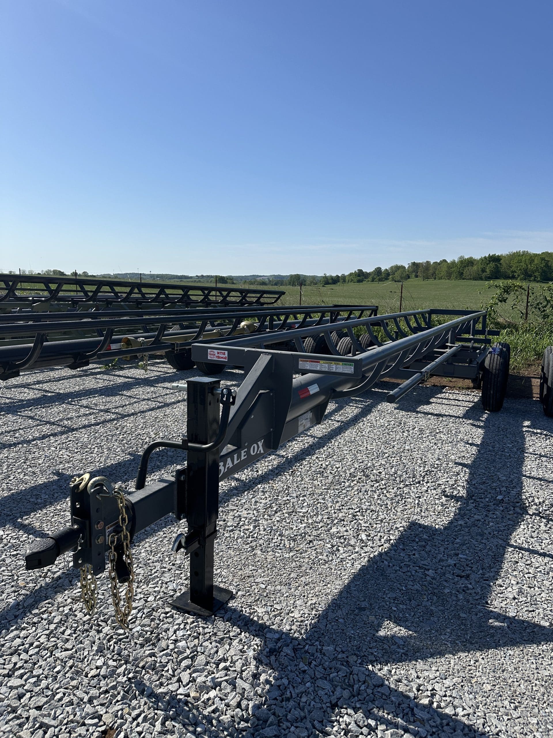 2026 Ozark BP Bale Trailer MB648 – #000792,0791