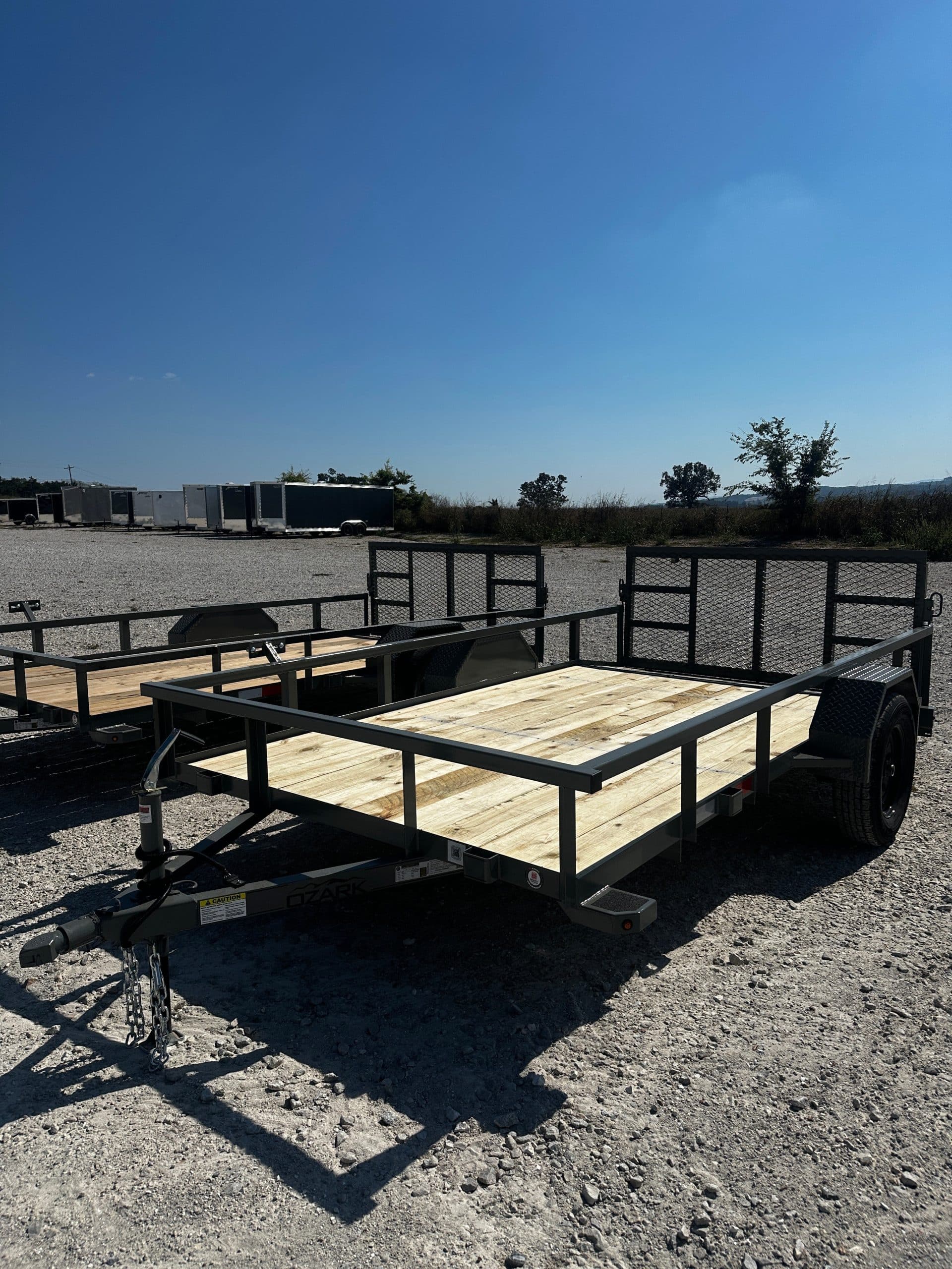 2026 Ozark 76×12 3k utility Trailer #0346