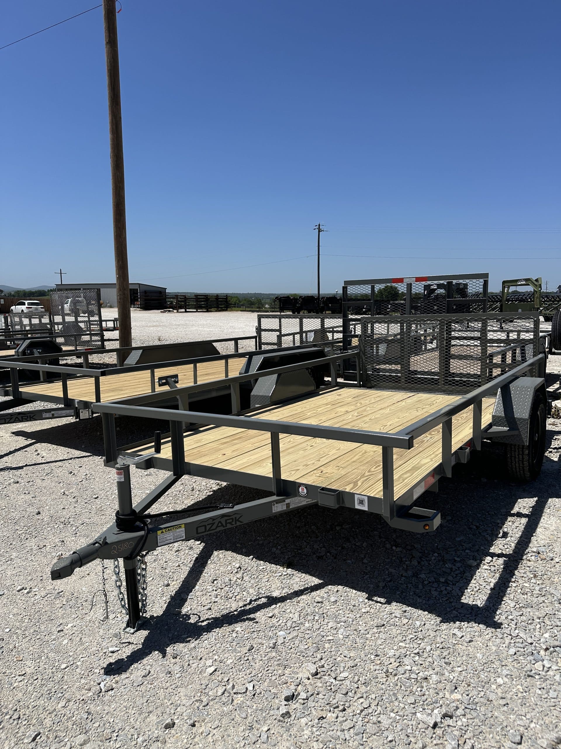 2026 Ozark 76 x 12 3k Utility – #000755